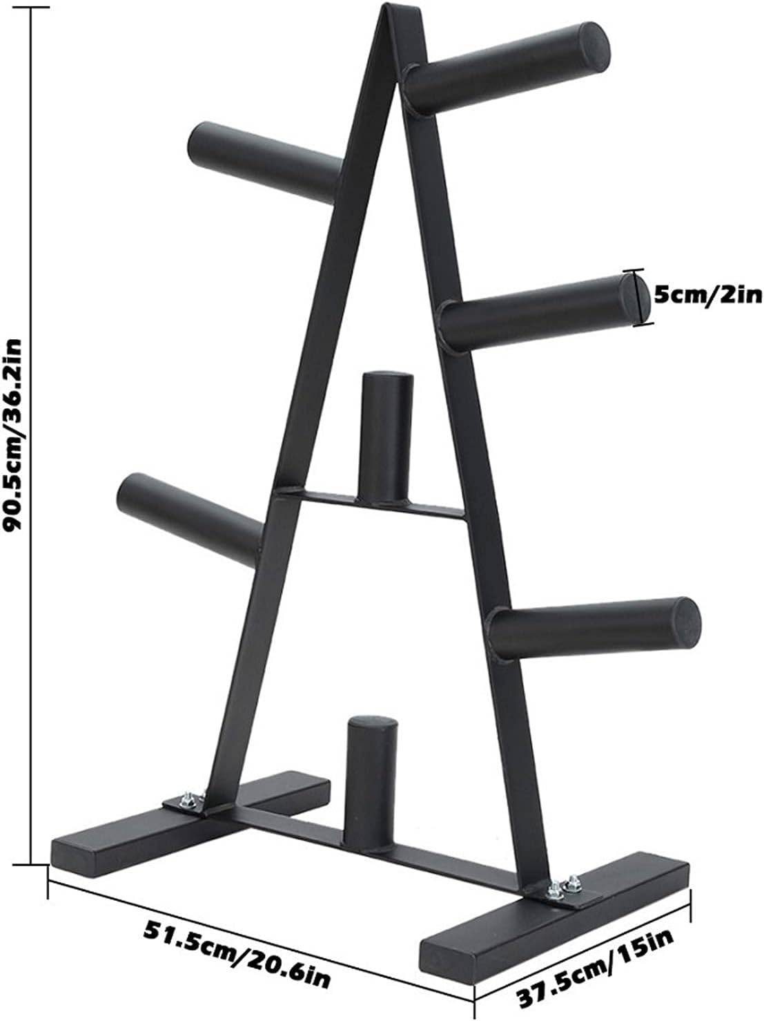 Weight Plate Rack Tree, for 2 Inch Bumper Plates Free Weight Stand, Barbell/Dumbbell Rack Storage Stand, for Home Gym Workout : Sports & Outdoors