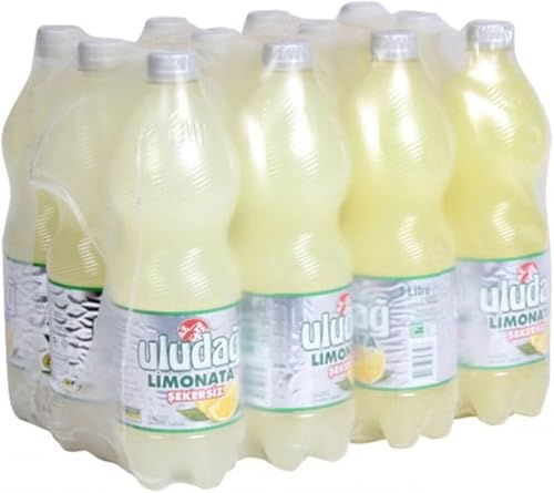 Uluda   ekersiz Limonata, 1 lt, 12li Paket