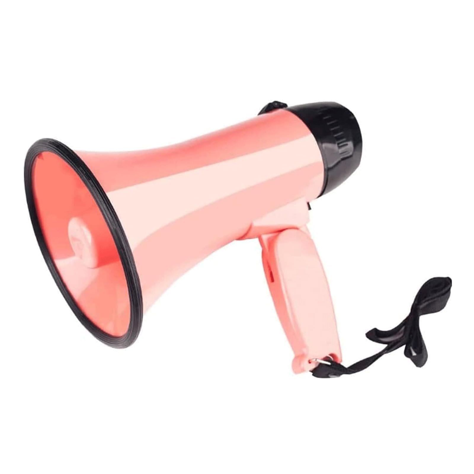 POCHY Mode Megafon Handheld-Megaphon, einstellbare Lautstärkeregelung, Bullhorn-Lautsprecher, tragbarer Bullhorn-Lautsprecher mit klarer Stimme, Megaphon-Lautsprecher hübsch