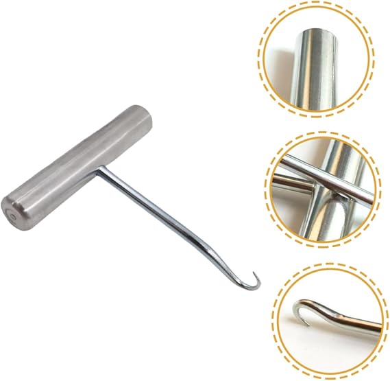 Badminton Racket Tool Badminton Stringing Hook Tennis Stringing Hook Repair Kit Tools Machine Racket Puller