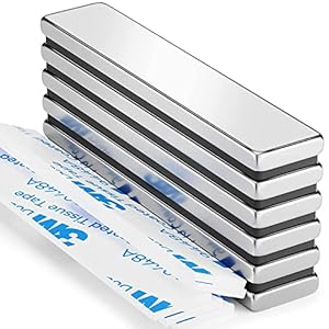 Grtard Neodym Stabmagnete 6 Stück 60x10x3mm