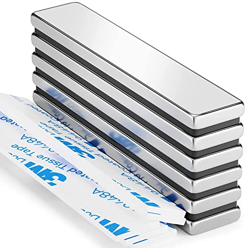 Grtard Neodym Stabmagnete 6 Stück 60x10x3mm