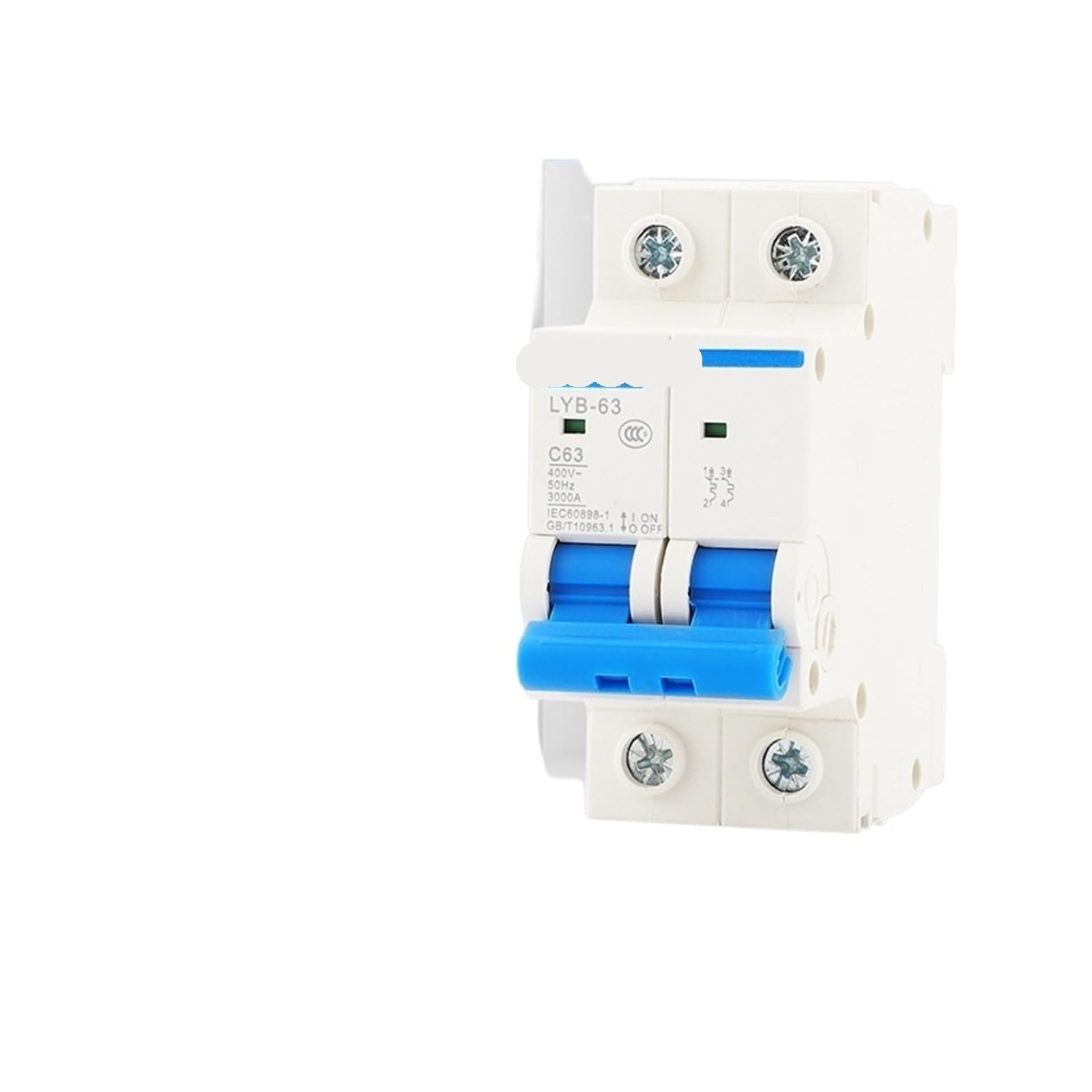 Petit disjoncteur 32A 1P DZ47-63 interrupteur d'air et protection fuite maison