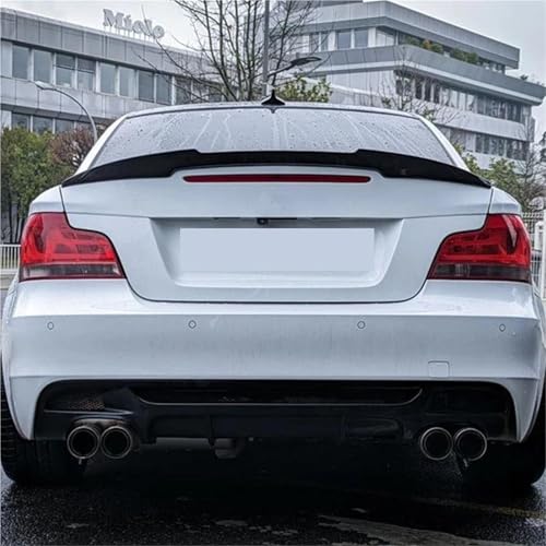 Aileron de coffre look carbone pour BMW E82 E88 idéal pour les sorties circuit