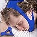 Produktbild EasySleep Pro Einstellbarer Stop Schnarchen Kinnriemen (Blau)