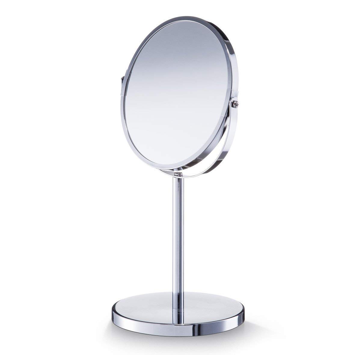 Zeller18410 Cosmetic Mirror 1x/3x Chrome-Plated Metal Approx. Diameter 17 cm Diameter 15 x 35 cm Small