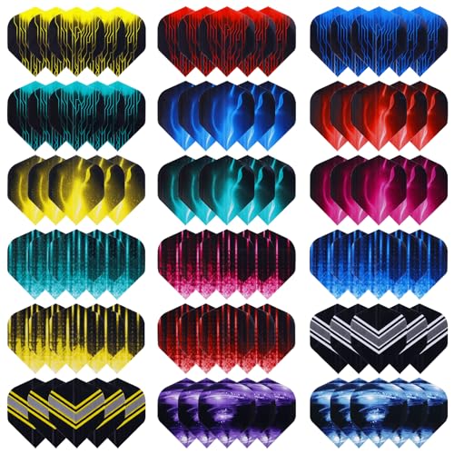 Deetenks 90PCS Dart Flights