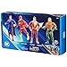 DC Comics, Action Figures 4-Pack, Superman, The Flash, Shazam!, Aquaman 4-inch Figures, Accessories, Superhero Kids Toys for Boys and Girls, Ages 3+