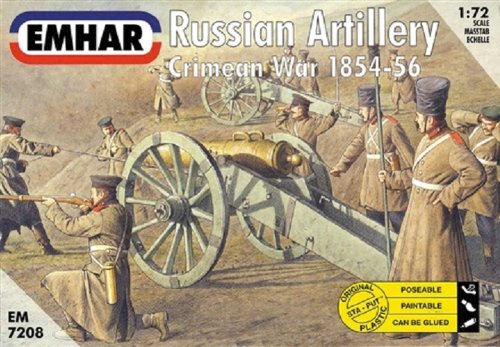 Unbekannt Emhar EM7208 Russian Artillery Figure 1/72 Crime War: