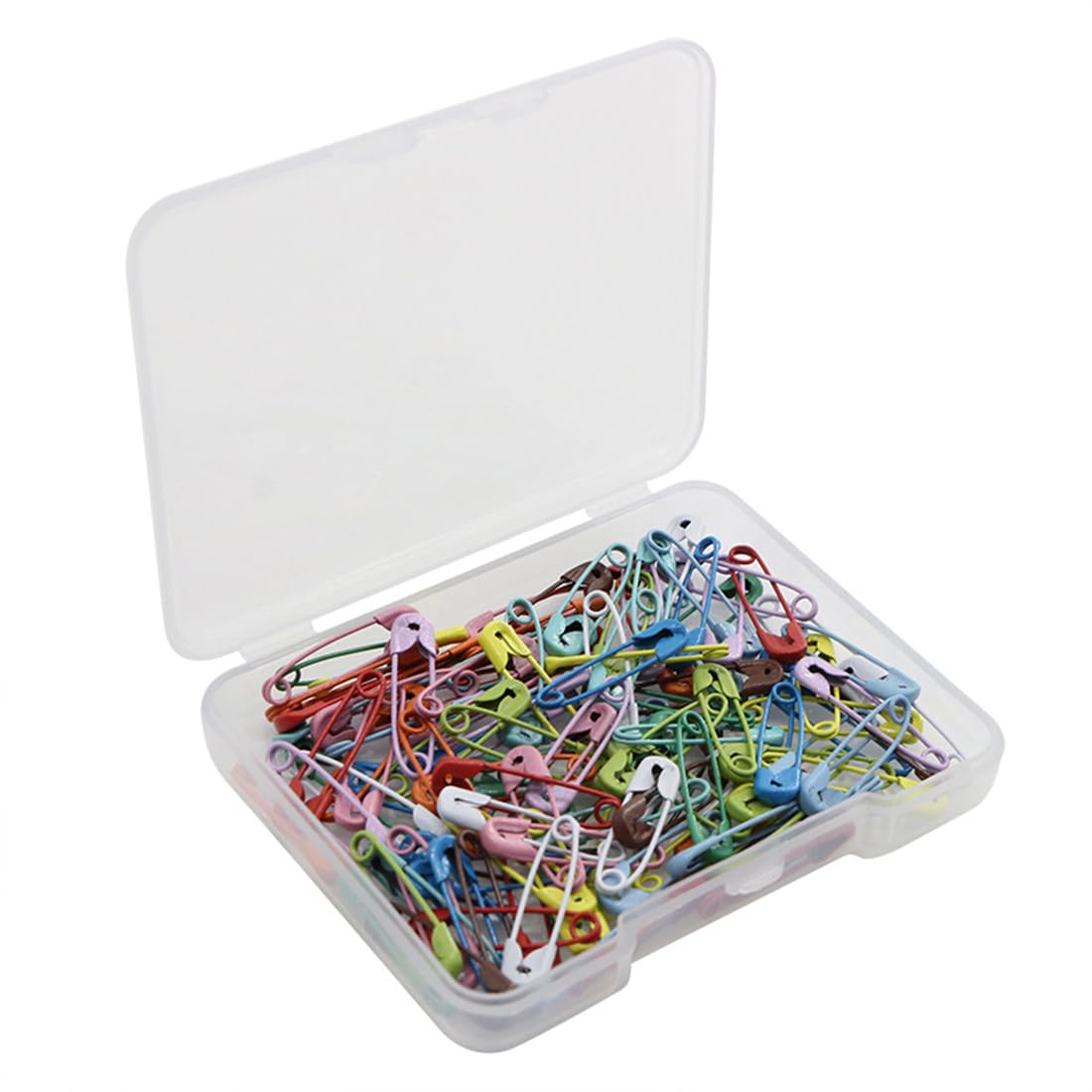 XIKSJW Marcadores Crochet 120 Piezas Marcadores Ganchillo Colores Marcadores De Puntos ​Crochet Bloqueo Clip Puntada Marcadores para Tejer Y Crochet con 1 Caja De Almacenamiento