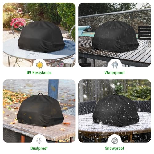 Iptienda Grill Cover for Ninja Woodfire Pro XL Electric BBQ Grill & Smoker - Image 2