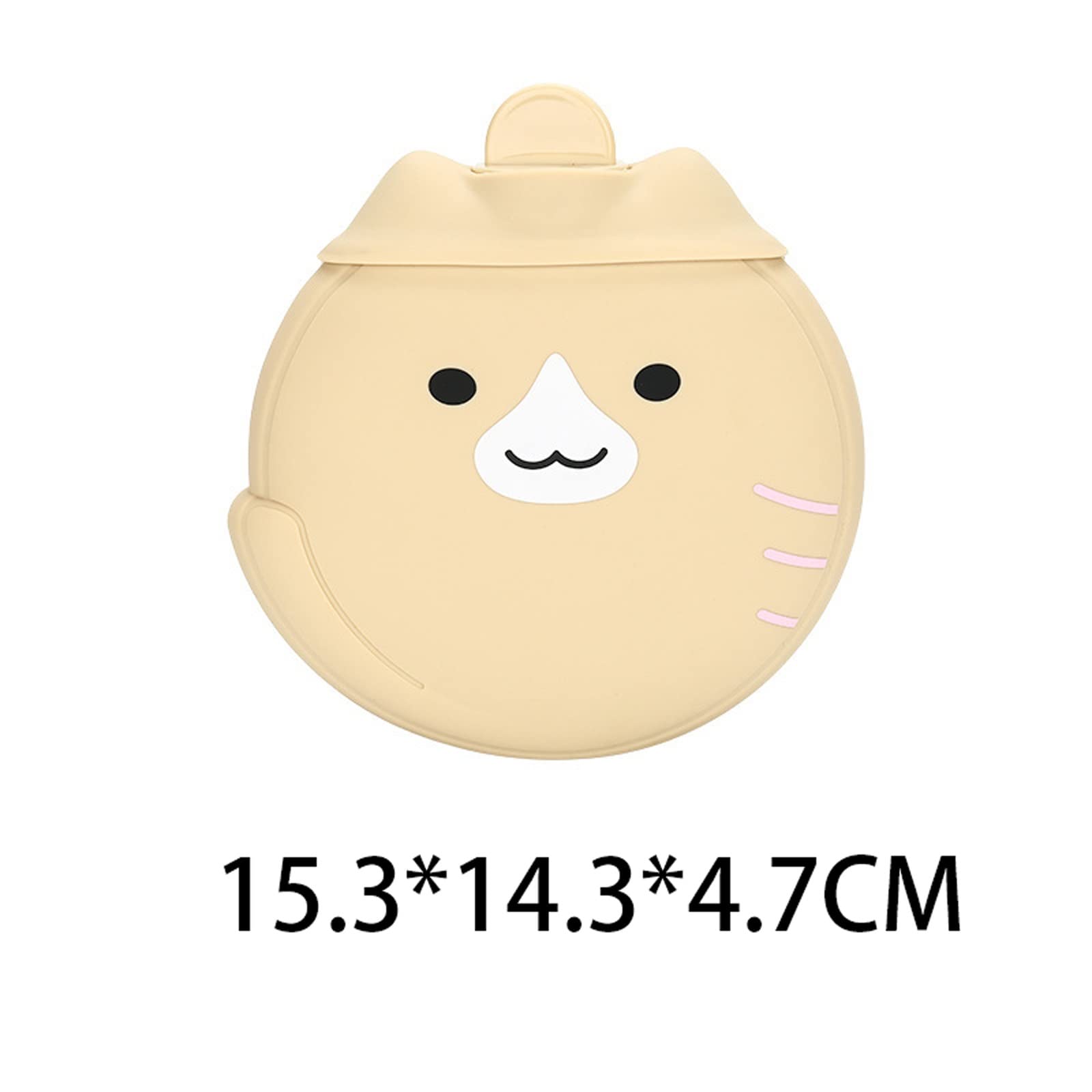 JINGYAN Termofory Girls Ciepła torba wodna Przenośna Mini Gorąca Hot Water Bottle Washer (jasnobrązowy)