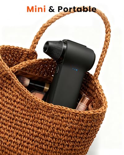 Compressed Air Duster 180000RPM – Super Power Cordless Electric Air Duster with 3-Speed Turbo Fan, Rechargeable Air Blower for Computer, Keyboard, Car, Camera & Home Cleaning - Image 8