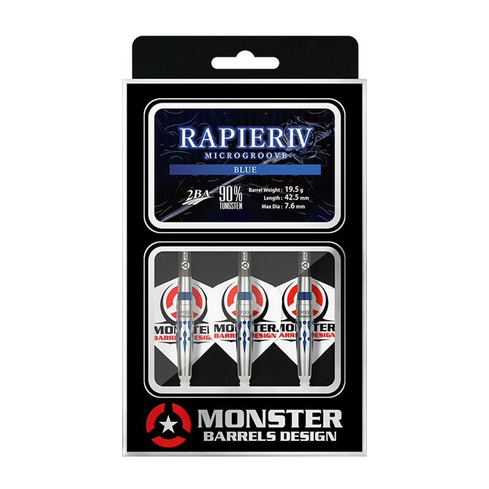 Monster Rapier IV Microgroove ダーツ Amazon.co.jp: Monster Darts Rapier 4 Micro Groove Rainbow No