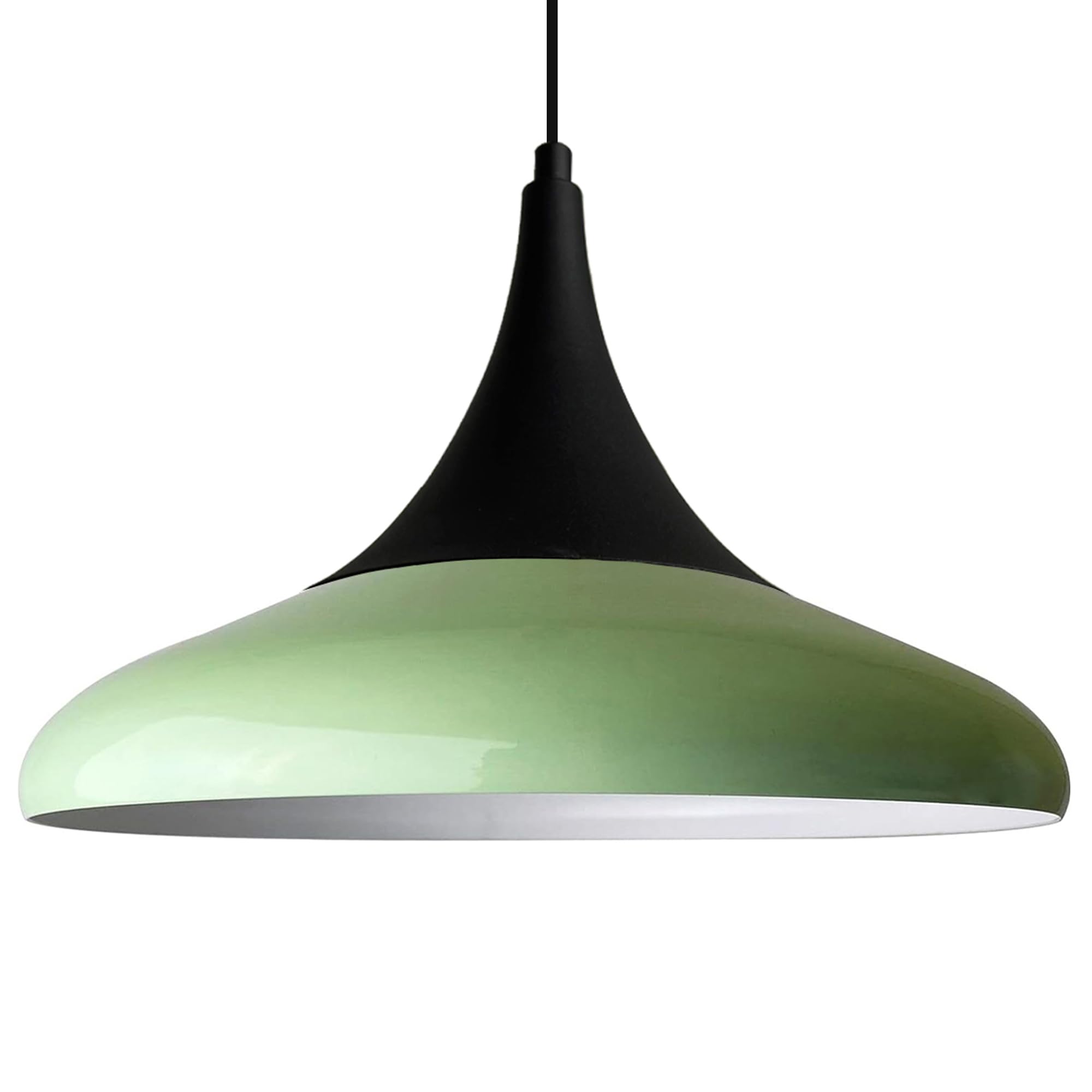 bamyum Paladin - Lampada a sospensione vintage in metallo, 35 cm, paralumi da soffitto, lampada da cucina E27, paralume industriale da soffitto, lampada a sospensione in metallo, per soggiorno e