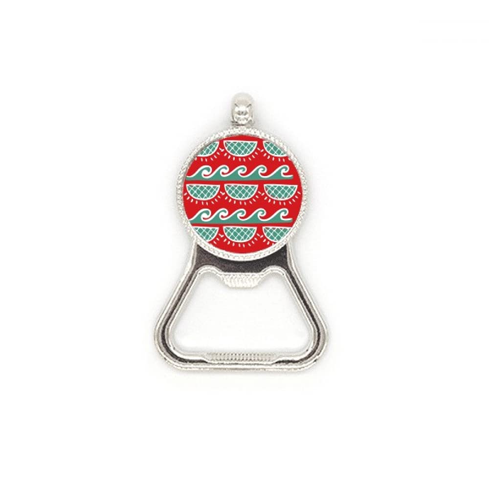 Décapsuleur en acier inoxydable durable Wave Mexico Totems pour bouteille
