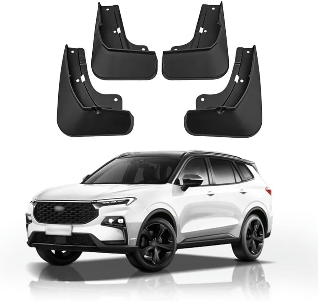 NYSLDSCO 4Pcs Premium Mud Flaps for Ford Territory Equator 2019 2020 2021 2022 2023 2024 2025 Front and Rear Splash Guards Durable Mudguards Protection Against Road Debris