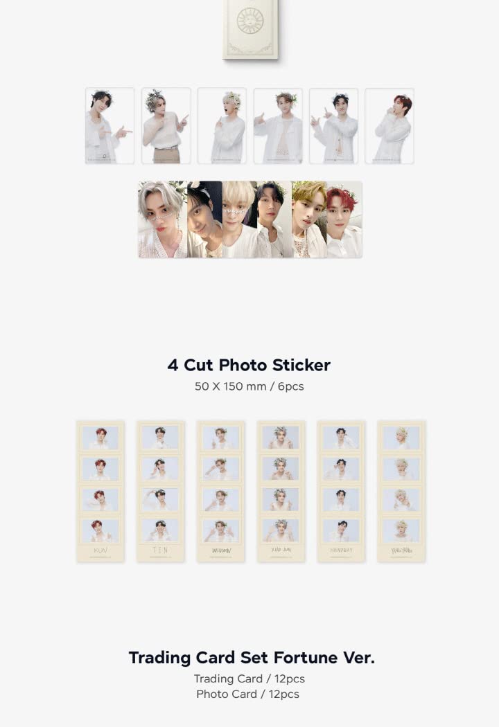 SM Ent 2023 Season's Greetings Package+Desk calendar+Hardcover diary+Envelope+Postcard+Folding poster on pack+Sticker+Mini Brochure+Clear photocard+Photocard+Photo sticker+Tracking (WayV)