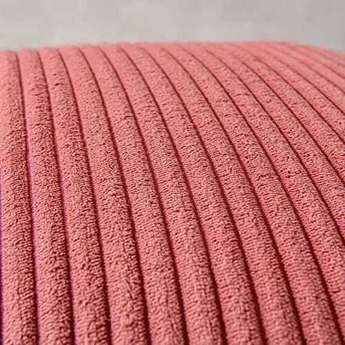 Image of Guffaw Corduroy Rectangular Cushion Covers, Size 12x18, Pack of 2, Multiple Colors (4, CB RED)