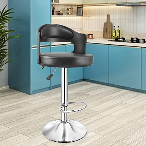 Image of MBTC Amica High Bar Chair /Kitchen Stool in Black