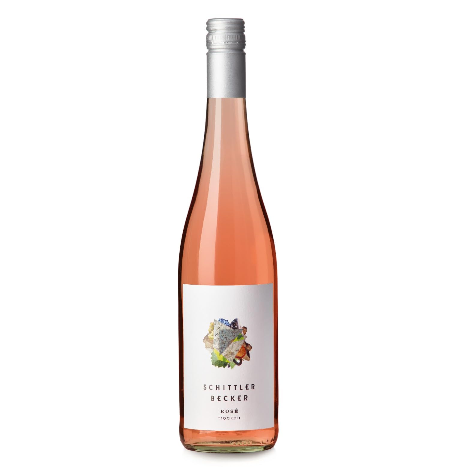 Schittler-Becker Rosé Roséwein trocken vegan Deutschland inkl. FeinWert E-Book (12 x 0,75 l)