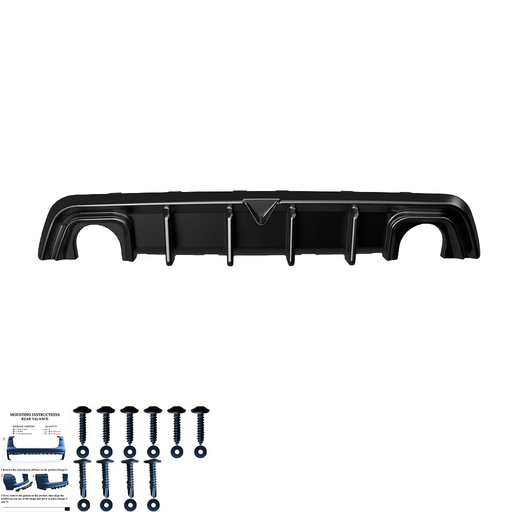 Heckdiffusor kompatibel mit ALFA Romeo Giulietta 2010–2020 v2