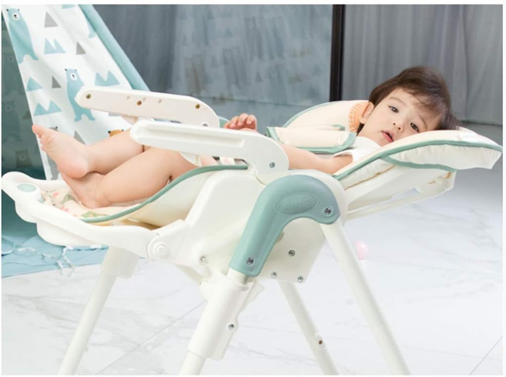 子供のダイニングチェアポータブル折り畳み式の多機能ベビーチェアダイニングチェアベビーダイニング (Color 【家庭】 : B)