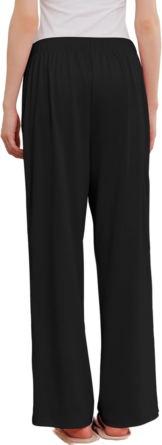 Deyeek Women's Tear Away Pants Side Split Snap Open Bottom Sweatpants Leg Breakaway Post Surgery Pants with Pockets - Image 7