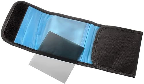 Runshuangyu - Juego de 3 piezas de 4 x 4 de densidad neutra completa ND2 + ND4+ND8 filtro ND2 4 8 ND con bolsa para soporte de caja mate Swing Away