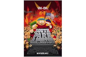 South Park: Bigger, Longer and Uncut Movie Poster: Trey Parker, Matt Stone