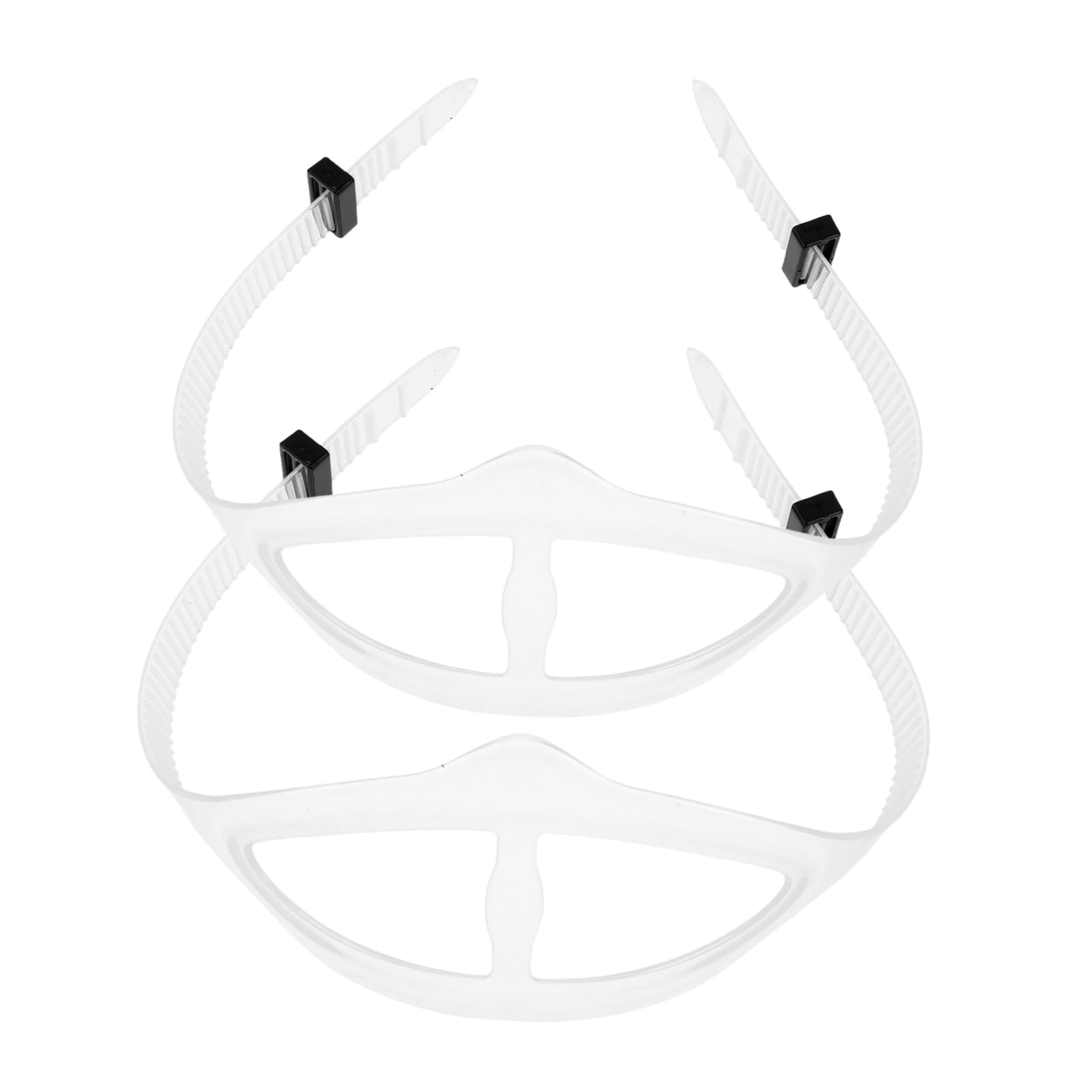 Anneome 2 Pack Silicone Straps Universal Replacement Straps for Swimming Goggles Snorkeling Diving Secure Fit for Both Sexes