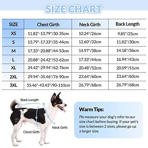 Sawmong Laser Dog Coat For Cold Weather, Adjustable Dog Jacket With Faux Fur Collar, Waterproof & Reflective Dog Winter Coat Vest With Leash Hole Pet Apparel For Medium Large Dogs,Blue M #TOP4