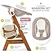 Hauck Alpha Plus Newborn Set - Trona de madera evolutiva bebés, incluye...
