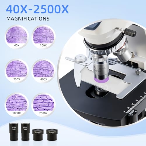 Microscope binoculaire Swift SW350B pour adultes et étudiants en sciences - 4