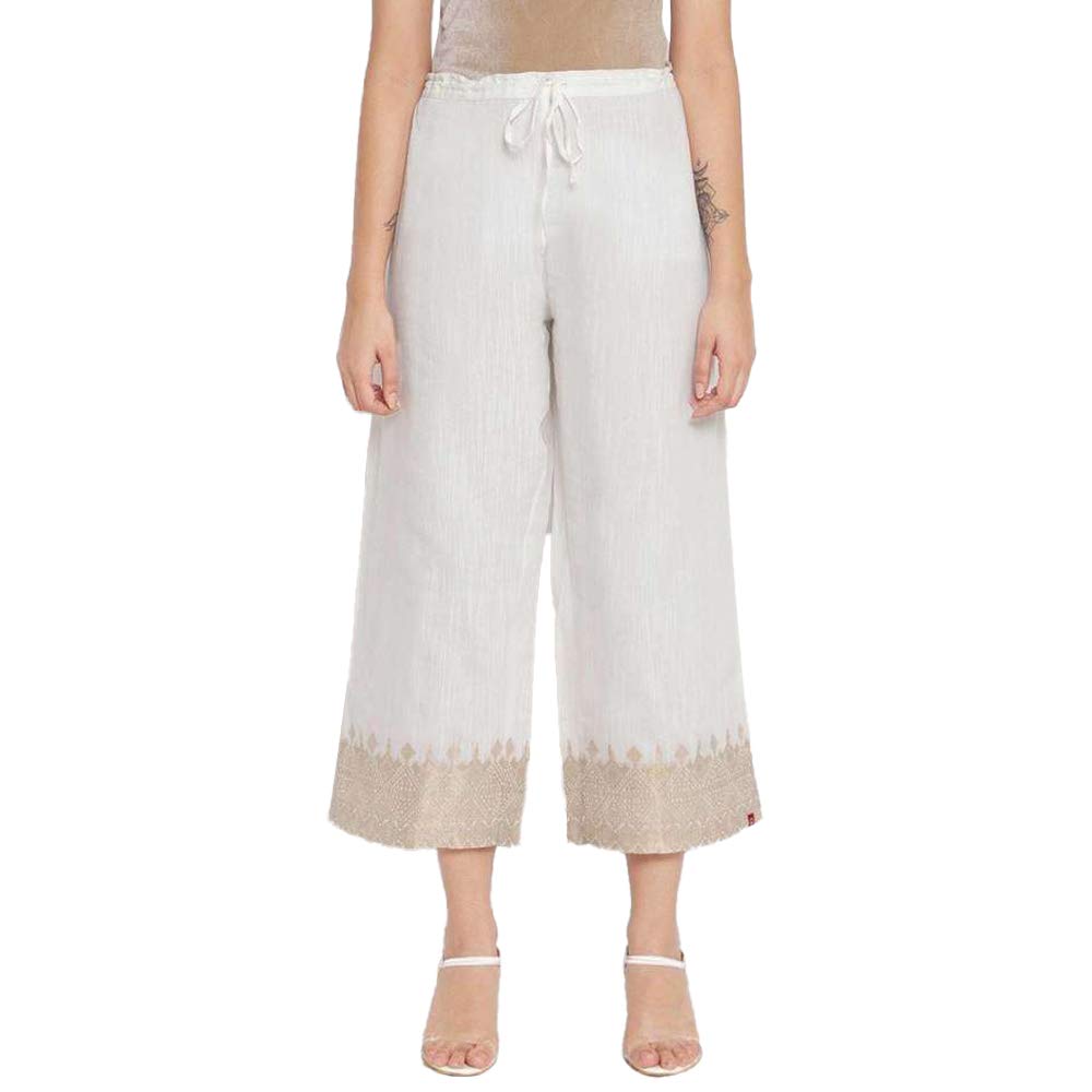 biba Women's Loose Mid Rise Palazzo-picture-36