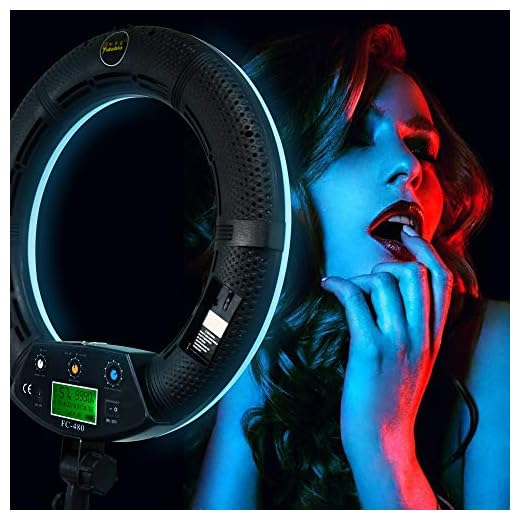 18-Inch LED Video Ring Light Kit