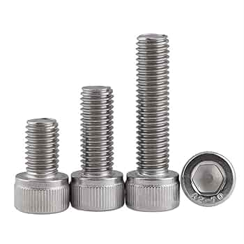 Amazon | 六角穴付ボルト 100個のPC M1.4 DIN912ヘキサゴン