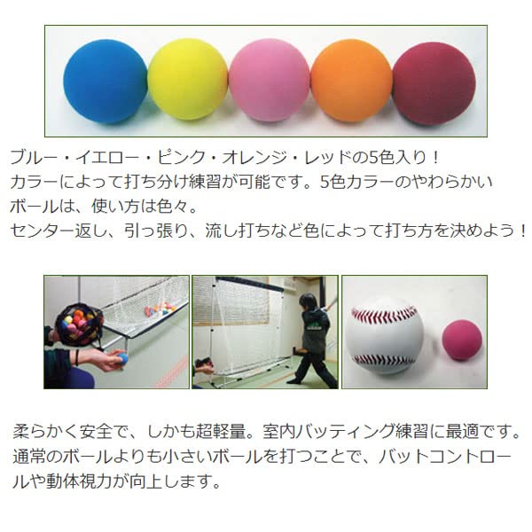 ミートポイントトスマシン　ミートポイントボール50　バッティング練習ボール49個 FMB-50main_50.jpg?v=1741659678