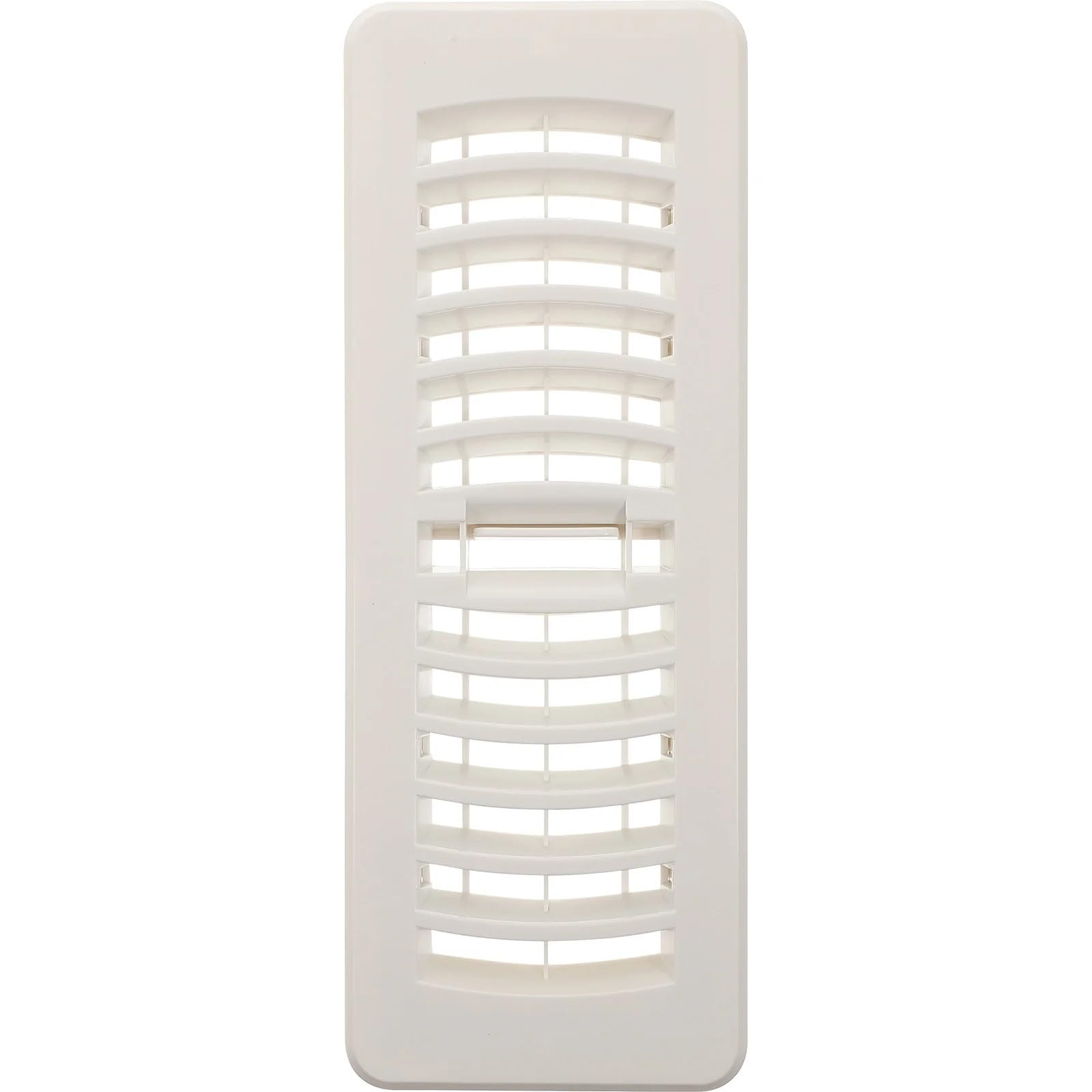 Fdbtyjn White Vent Cover Exhaust Grill Return Air Grille Adjustable Floor Vent Deflector Bar Conditioner Register Ventilation Cover Vents For Home