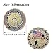 BHealthLife United States Veterans Challenge Coin Bulk Pack of 5 Military Retirement Coin Gifts
