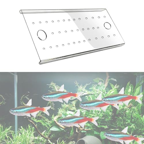 Secure Aquarium Lid – Cat-Proof & Jump-Resistant Design, Ventilated Clear