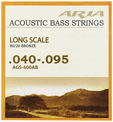 (未使用･未開封品)　ARIA  アリア Acoustic Bass アコースティックベース弦 80/20ブロンズ AGS-600AB 60wa65s 51dR2abnJ6L.jpg