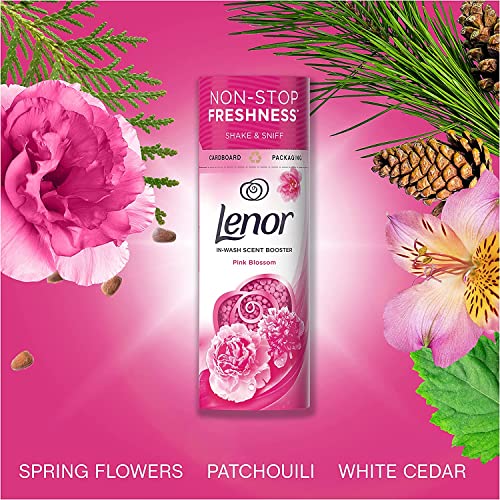 Lenor in Wash Scent Booster Beads, Mixed Scented Bundle: Pink Blossom Fragrance, 176 gr + Spring Awakening Scent, 176 gr + Gold Orchid Scent, 176 gr - Image 4