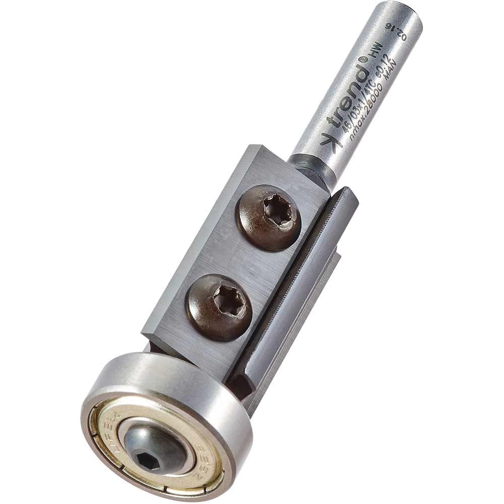 Trend Rotatip Trimmer Bearing Guided Router Cutter