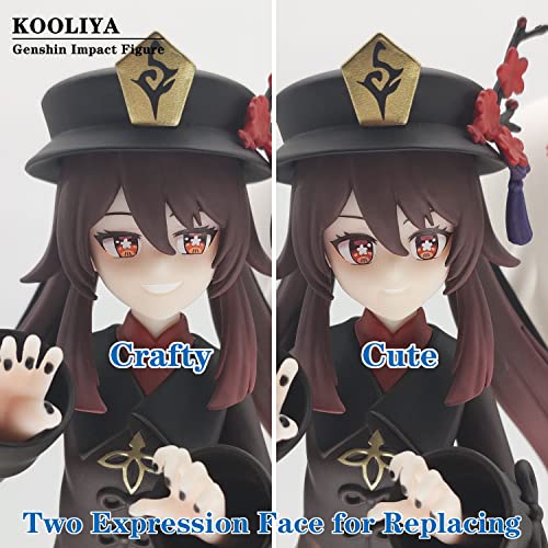 Kooliya Genshin Impact Figure - Hutao (Original Design Version) , 7.5 Inch Pvc Statue , Hu Tao Figure #TOP4