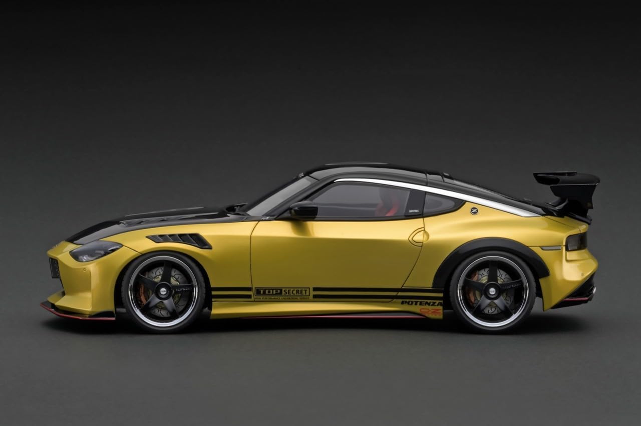 ignition model 1/18 TOP SECRET Fairlady Z (RZ34) Gold 完成品