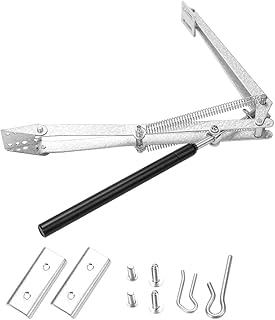 Randaco Fensteröffner für Gewächshaus Gartenhäuser Temperaturgesteuert Hubkraft 14 kg, Gewächshaus Fensterheber, Hubhöhe 45 cm