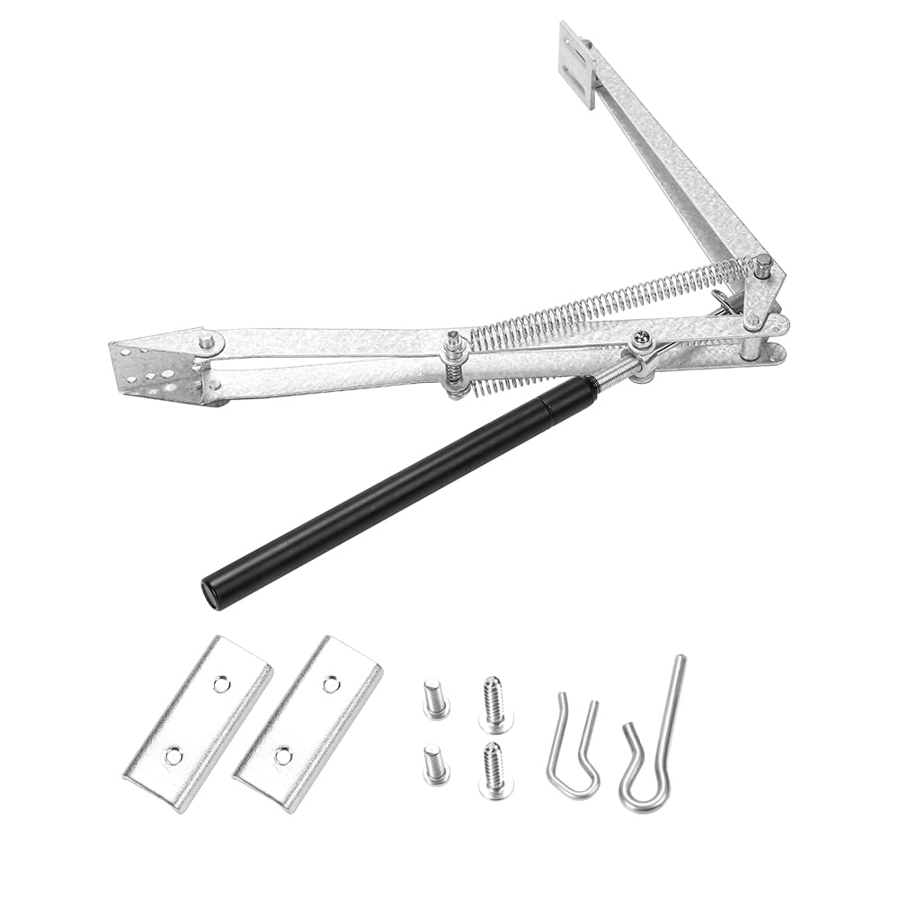 Automatischer Fensteröffner für Gewächshaus Dachlüfter Gartenhäuser Temperaturgesteuert 14 kg Hubkraft, Fensterheber, Hubhöhe 45 cm-1x