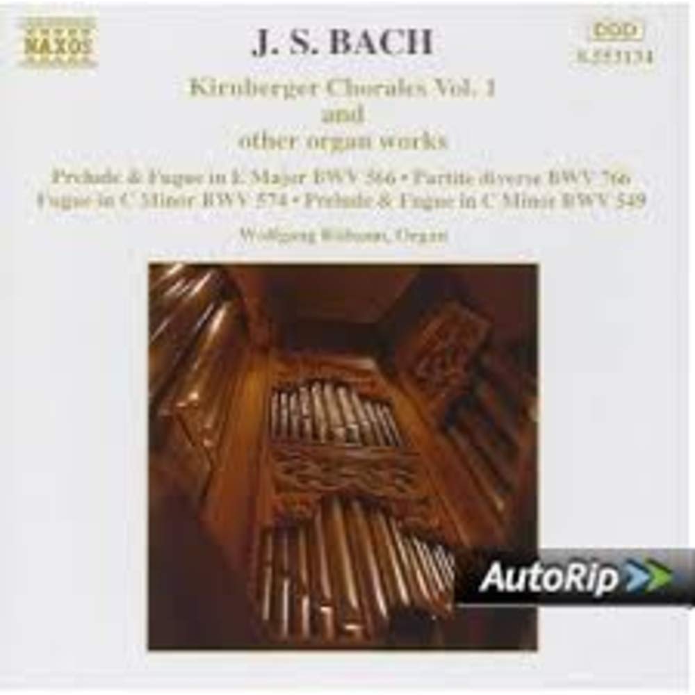J.S. Bach: Organ Chorales From The Leipzig Manuscript Vol.1