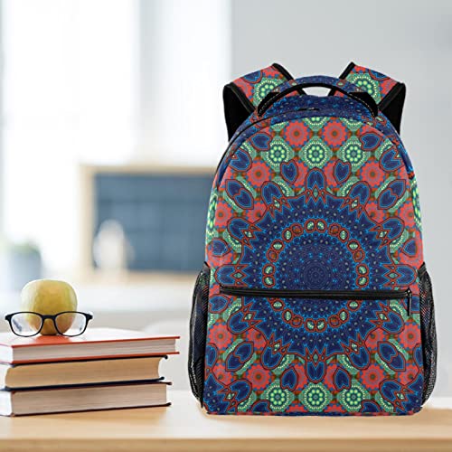 Mochilas para viajes de camping con estampado floral original 6